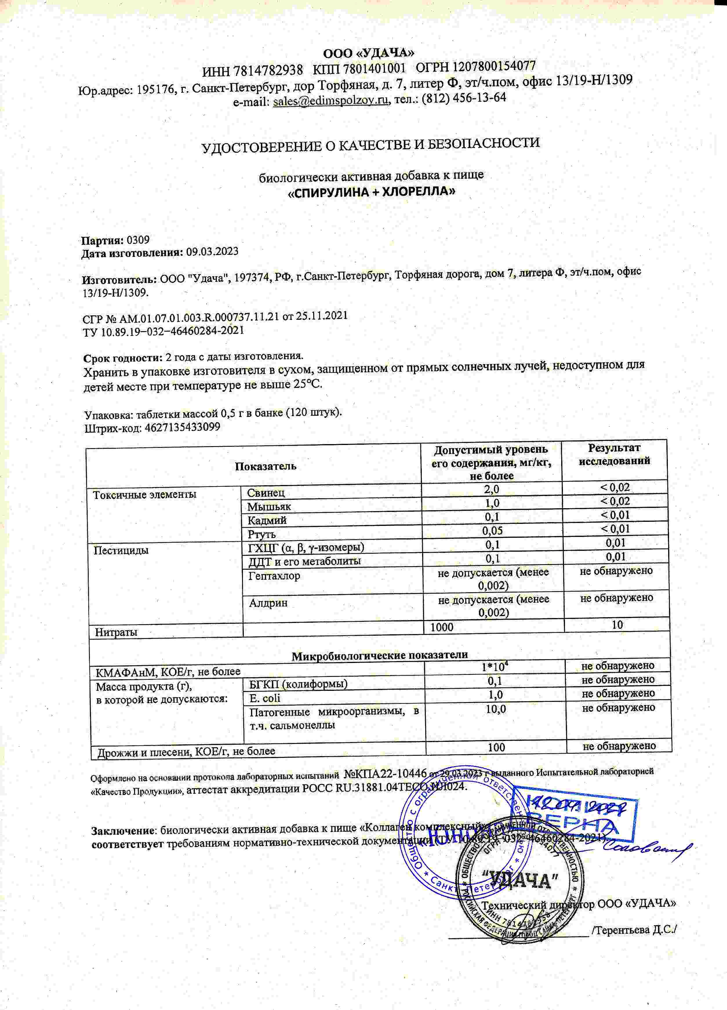 Паспорт №032023